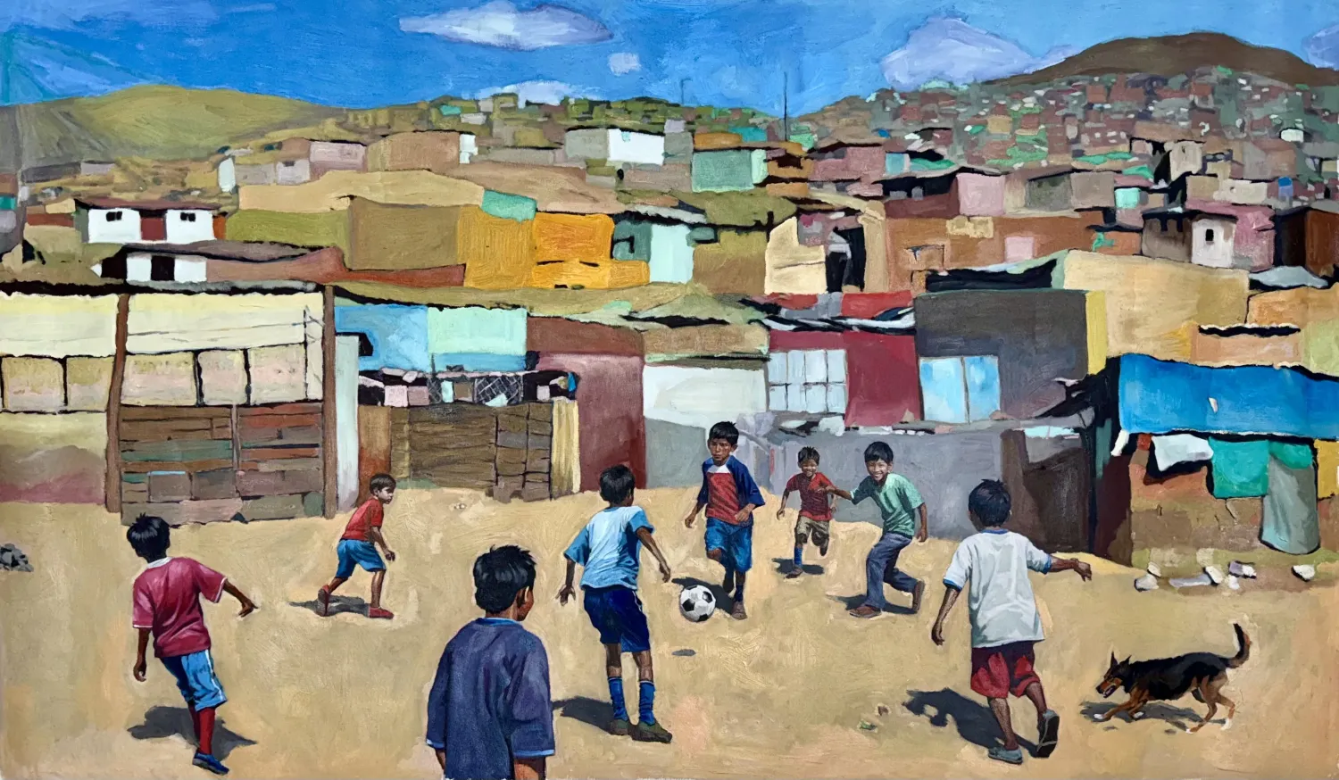 Los niños juegan - Ana Masias, Lima